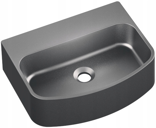 Umývadlo -  UMYVADLO MODERNO BELLO GREY GLOSS COUNTERTOP 45x35