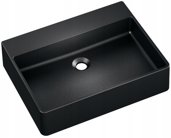 Umývadlo -  MODERNO KRYT NA UMÝVADLO GRANDE BLACK GLOSS 55x42
