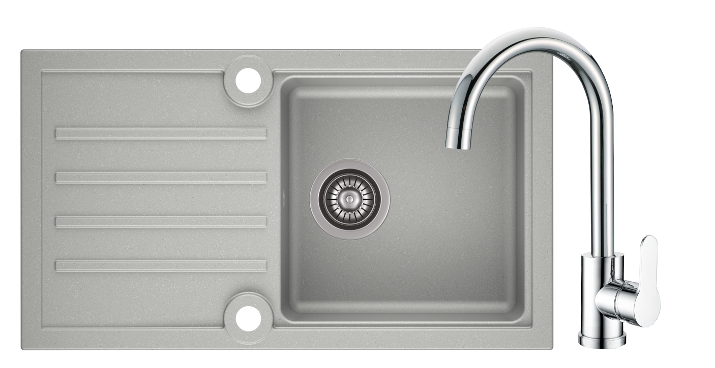 MODERNO SINK GRANITE PAOLO SIVÉ S CHROMOVOU BATÉRIOU