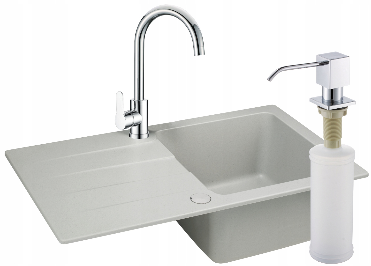 MODERNO GREY GRANTI Drez + BATÉRIA + VÝDEJNÝ CHR