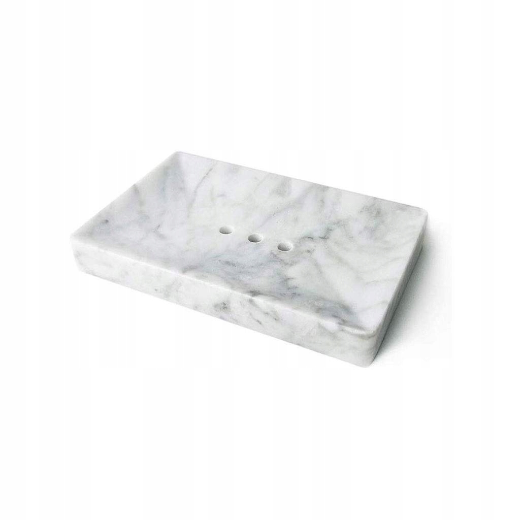 Mydlenička -  BIANCO CARRARA KAMENOVÉ Mramorové mydlo