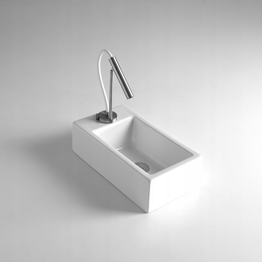 Umývadlo - Mini umývadlo 50cmx25cm biele
