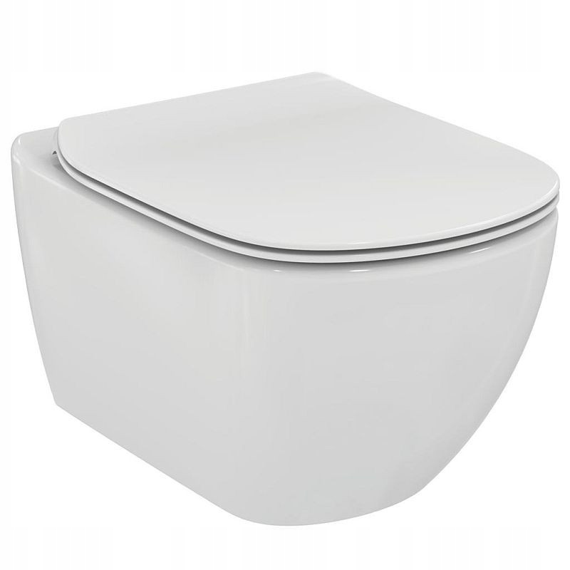 Sprchový kút - Závesná WC misa + tenké Tesi sedlo soft-close