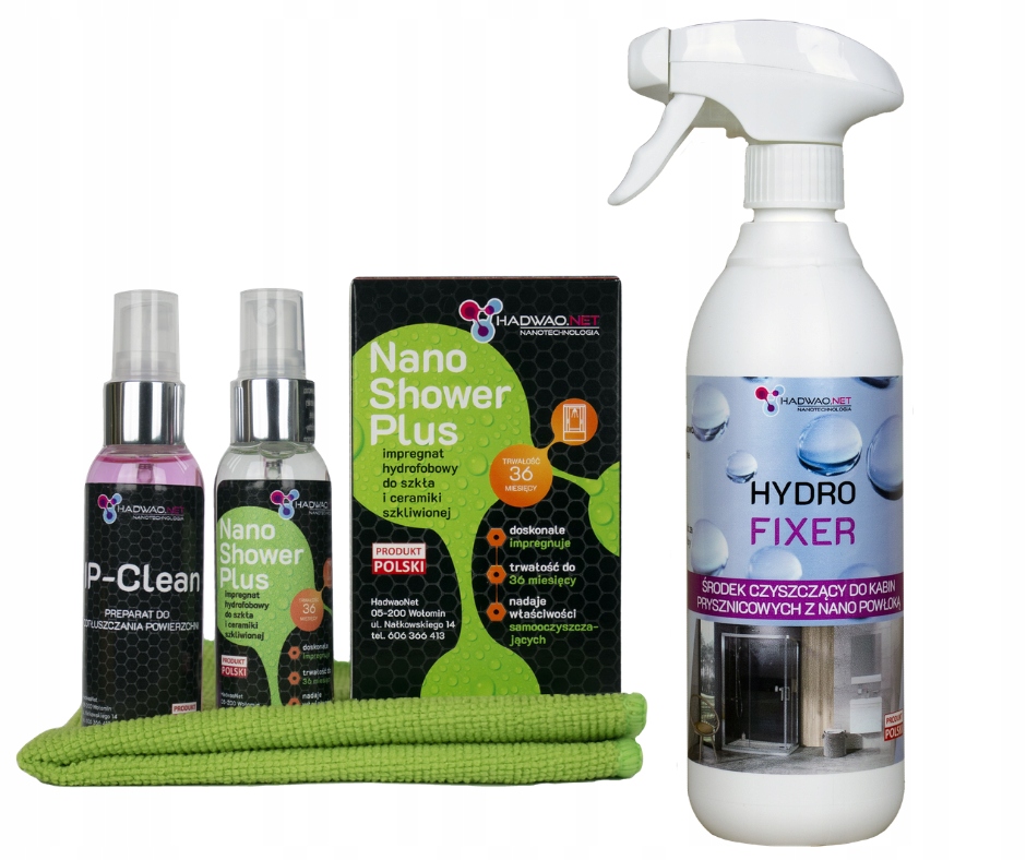 NANO NÁTER NA KABÍNY + HYDRO FIXÉR ČISTIACI KAPALINA