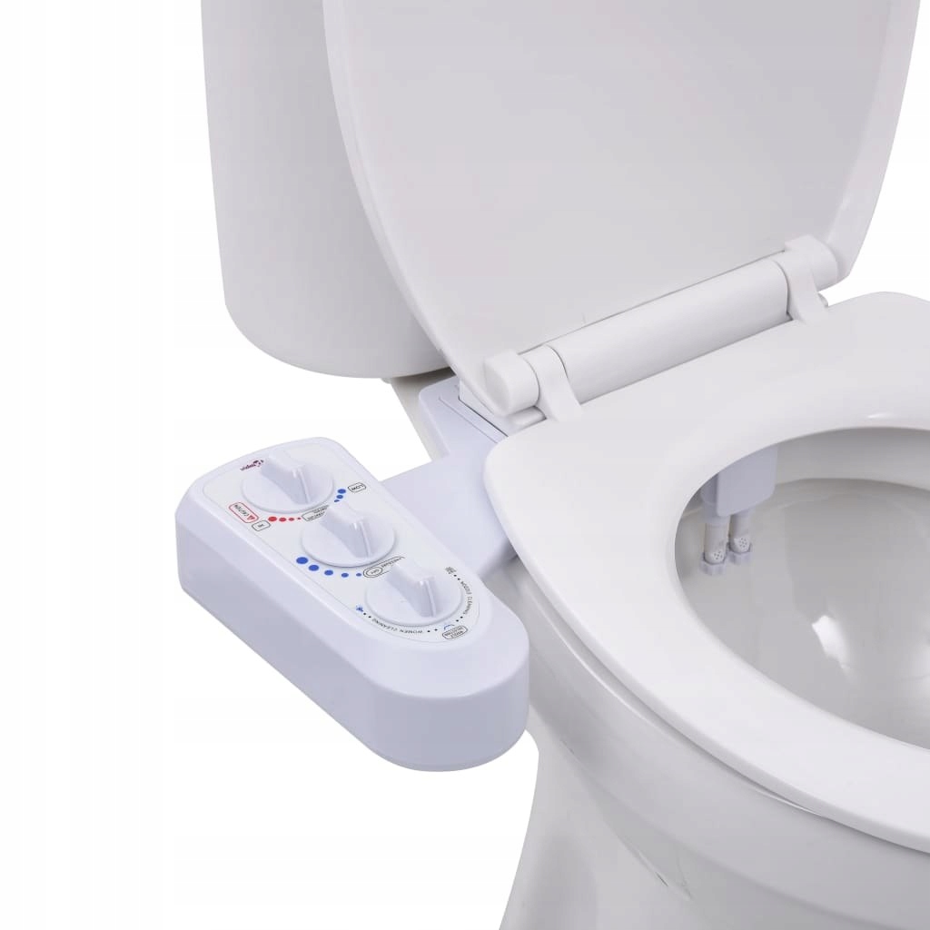 WC doska - Prekrytie bidetu na záchodovej doske s dvojitými tryskami