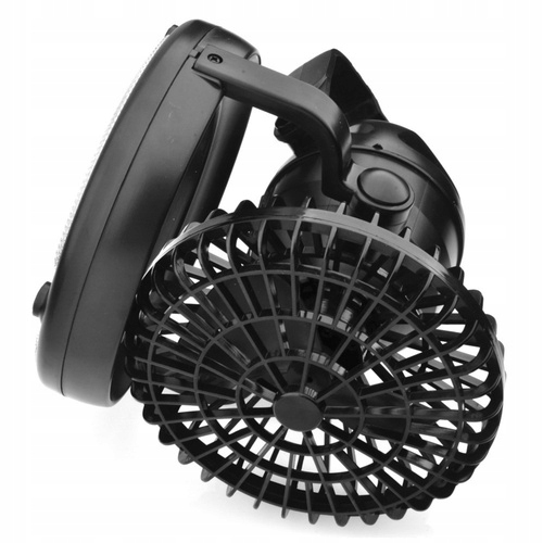 Kupelňový ventilátor - Čierny stan v tvare vejára