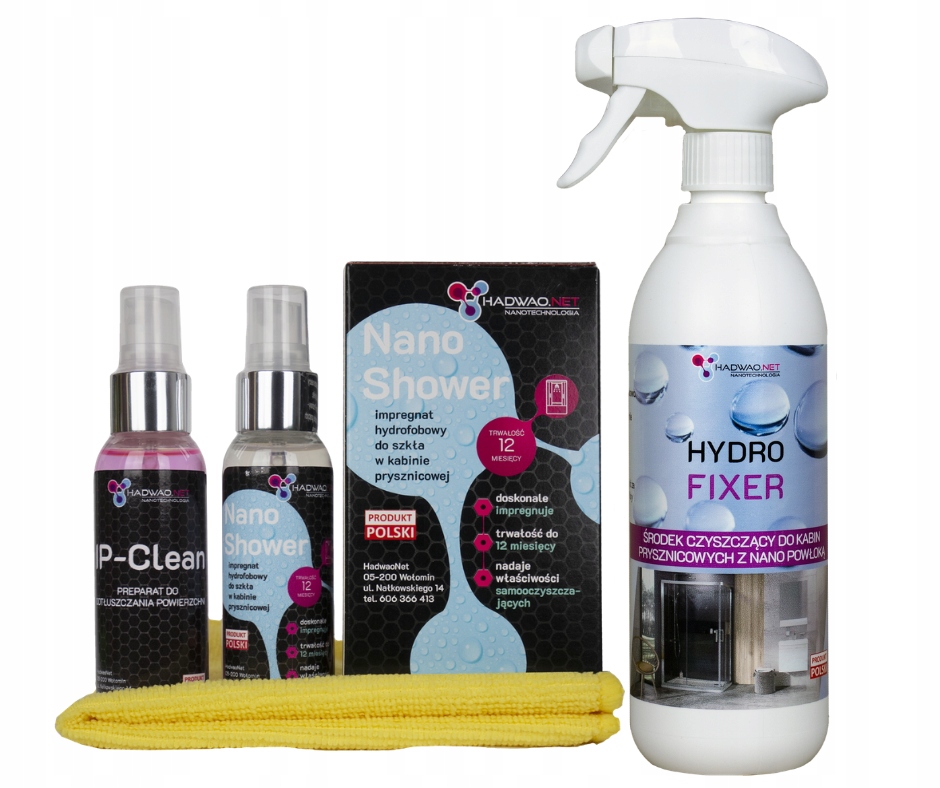 Sprchové dvere - Nano vrstva do sprchovacích kabín + čistenie