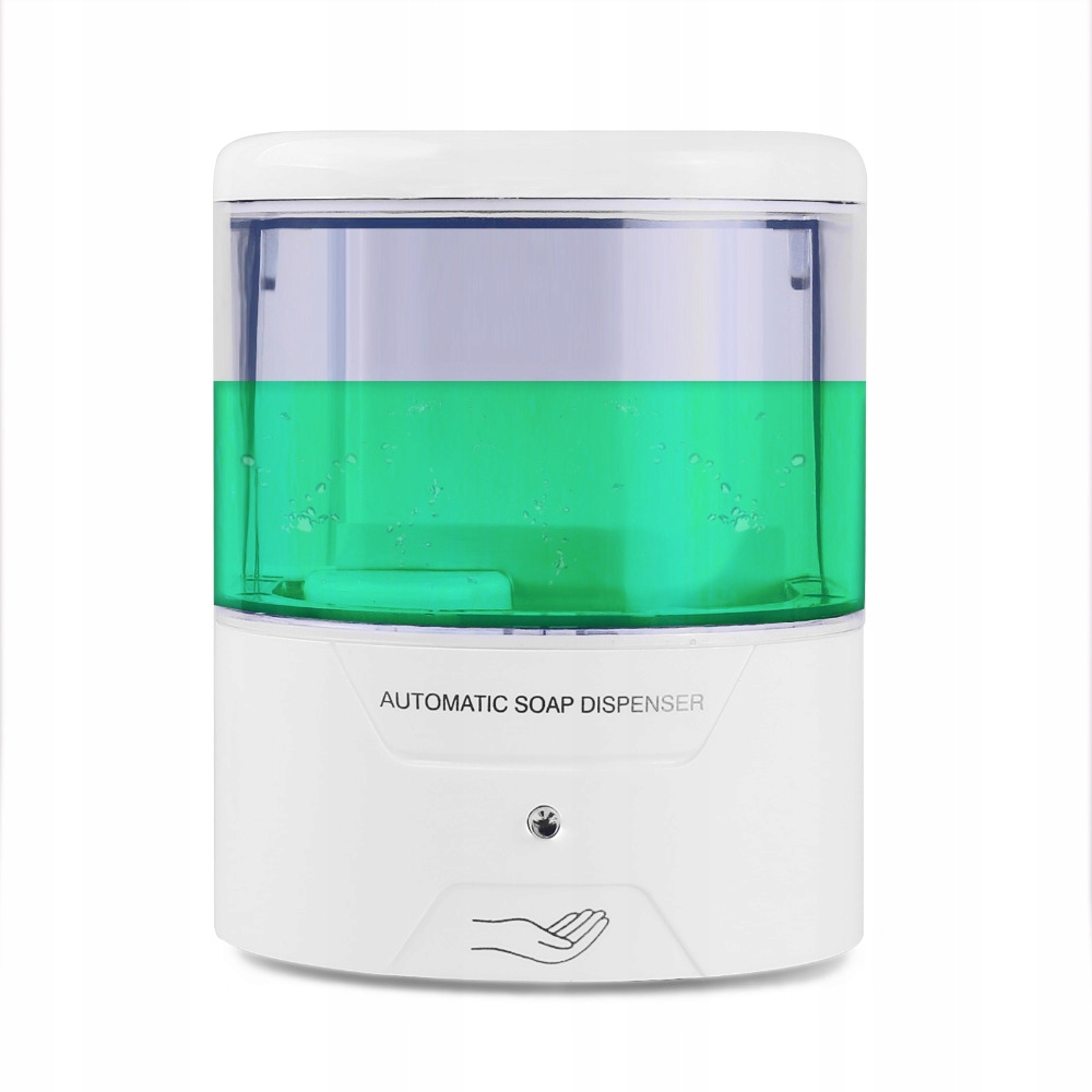Kupelňový set doplnkov - Nástenný automatický dávkovač mydla 600ML