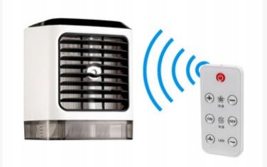 Kupelňový ventilátor - Sprejový chladiaci zvlhčovací ventilátor