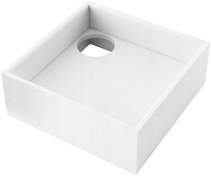 Polystyrénový nosič pre oceľové sprchové vaničky 70x70x2