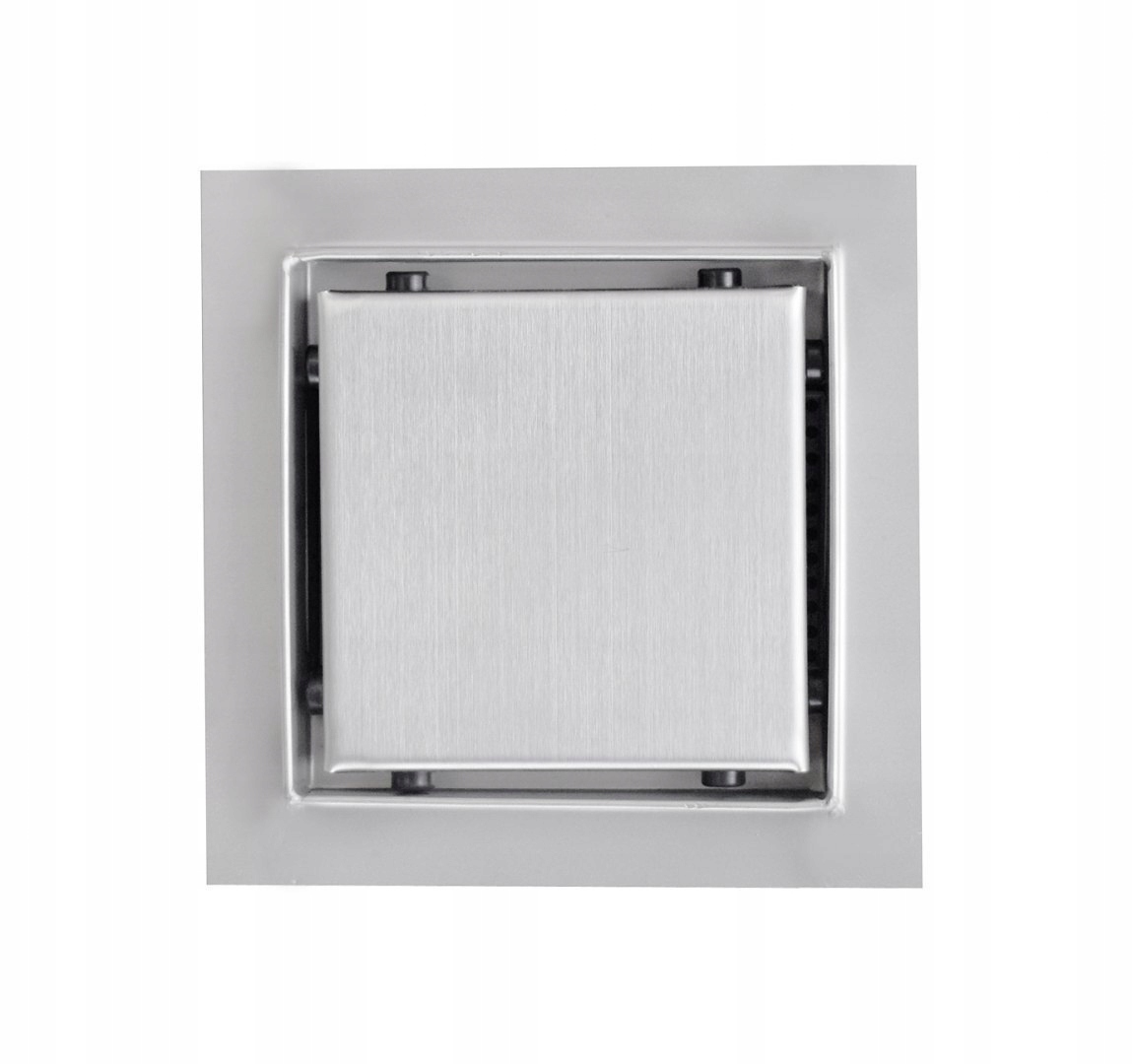Sprchový žľab - ŠTVORCOVÝ MINIMALISTICKÝ VYPÚŠŤAČEK SPRCHY 15x1