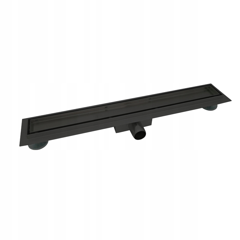 Sprchový žľab - LINEÁRNY ODTOK 110 CM ČIERNY M04B