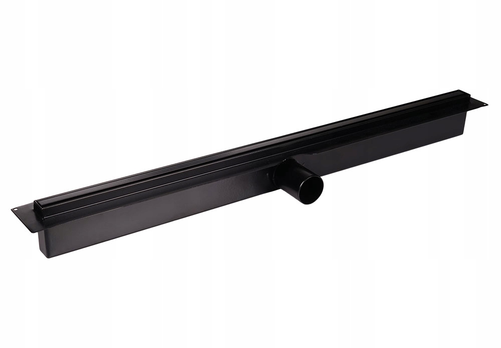 Sprchový žľab - LINEÁRNY ČIERNY ODVOD SLIM 65CM NEREZ