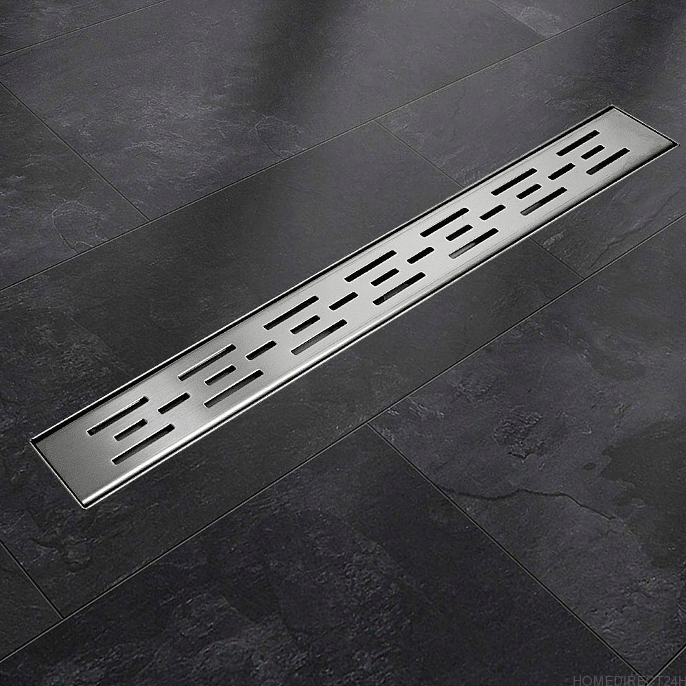 Sprchový žľab - LINEÁRNY VÝPUSTNÝ Matrix SO SIFÓNOM 110 cm OCEL