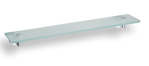 Polička do kúpelne - Sklenená polica OMEGA 600x130mm