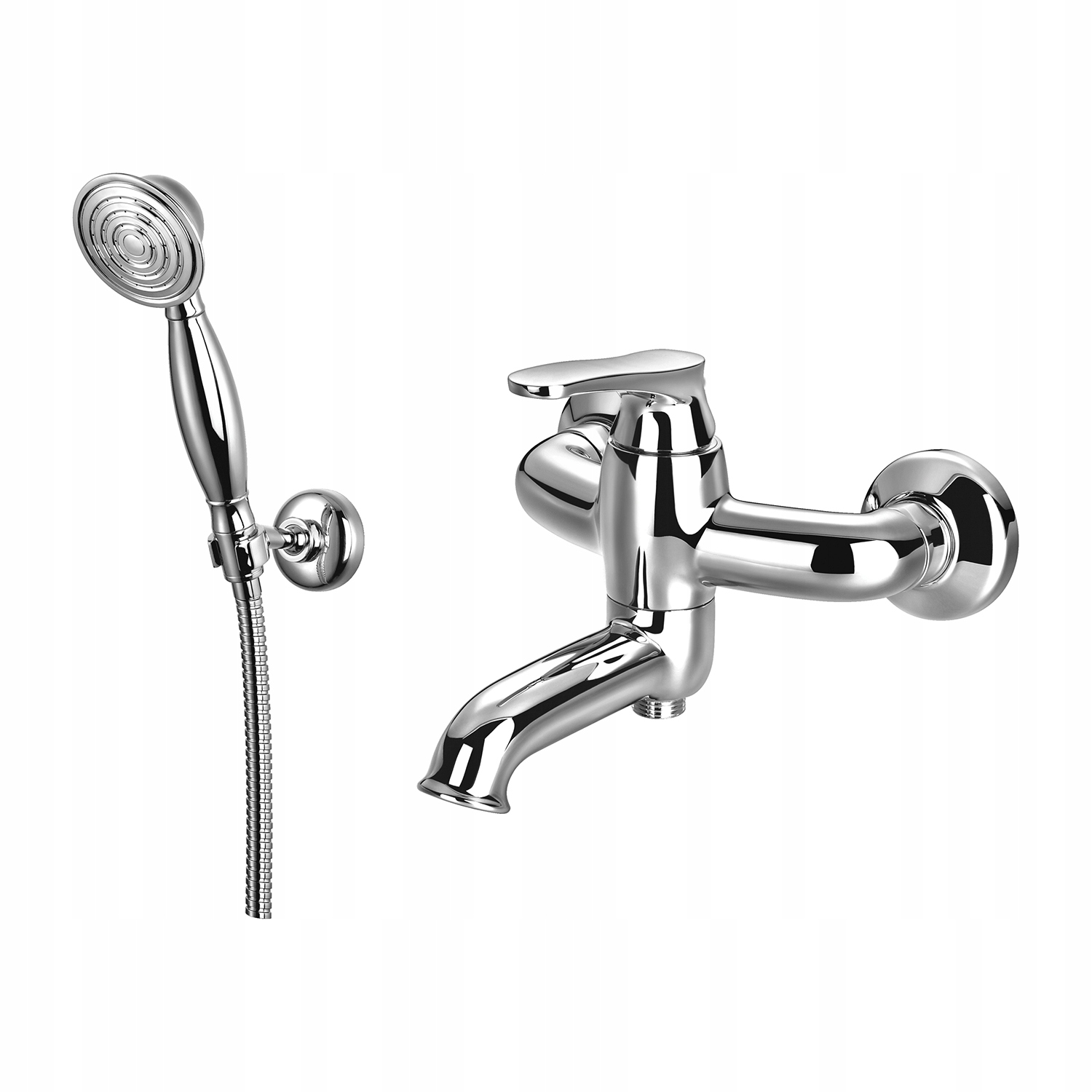 Umyvadlová batéria - Batéria OMNIRES ART DECO BATHTUB + CHROMOVÁ SPRCHA