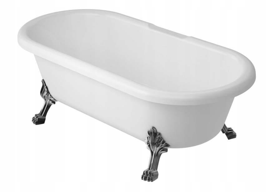 OMNIRES ATENA BATHTUB MARBLE + 175x80 BIELY LESK