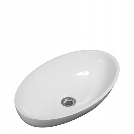 Umývadlo -  OMNIRES CRETE WHITE 51X30CM UMÝVADLO NA PLOCHU