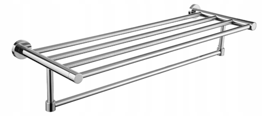 Polička do kúpelne - OMNIRES MODERNÝ PROJEKTOVÝ RACK RACK, CHROM