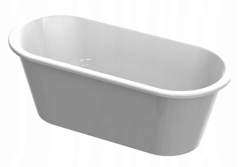 OMNIRES PARIS BATHTUB MARBLE + 156x69 BIELY MAT