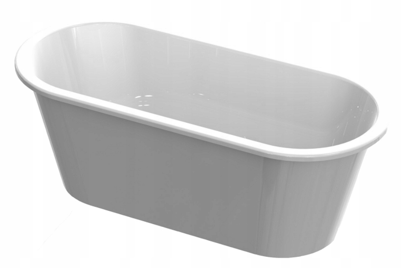 OMNIRES PARIS BATHTUB MARBLE + 156x69 BIELY LESK