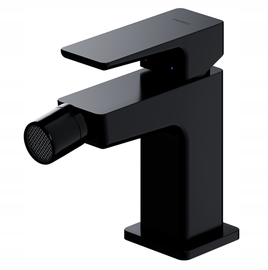 Bidetová batéria - OMNIRES PARMA BIDET BATÉRIA STOJACIA ČIERNA MAT