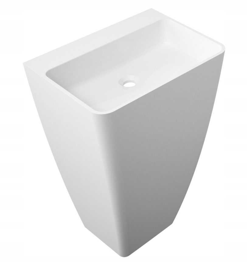 Umývadlo - OMNIRES PARMA voľne stojace UMÝVADLO 55x43 cm BIELE