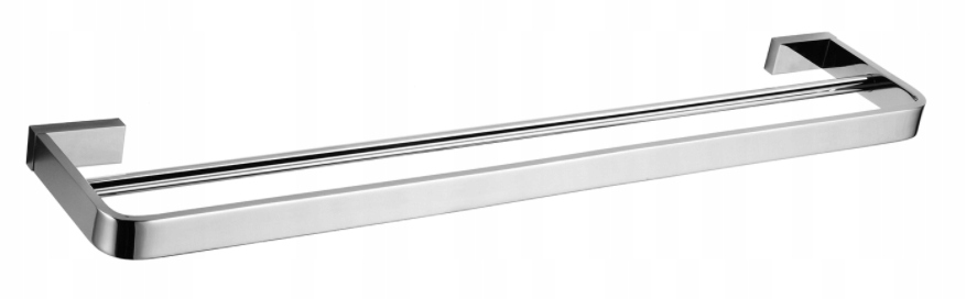 Vešiak - OMNIRES RENO DVOJNÁSOBNÝ ZÁVES 60 cm CHROM