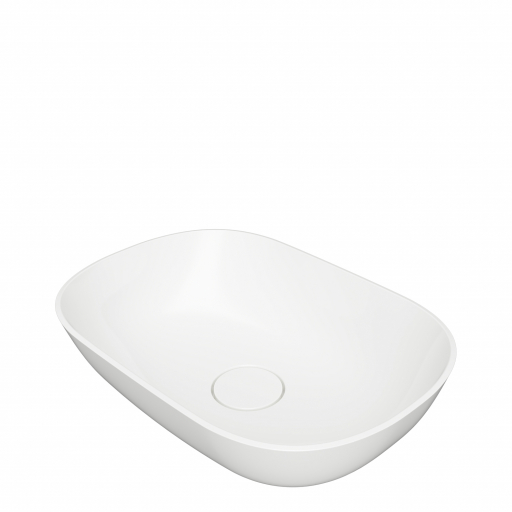 Umývadlo -  OMNIRES SILK WHITE 50X35 UMYVADLO NA PLOCHU