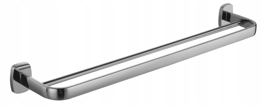 Vešiak - OMNIRES TRENT DVOJNÁSOBNÝ ZÁVES CHROME 64 cm