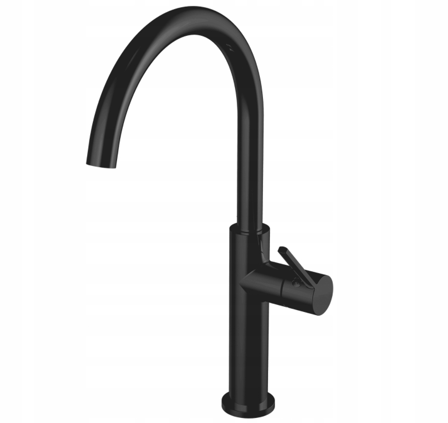 Kuchynská batéria - OMNIRES TULA SINK MIXER ČIERNY MAT