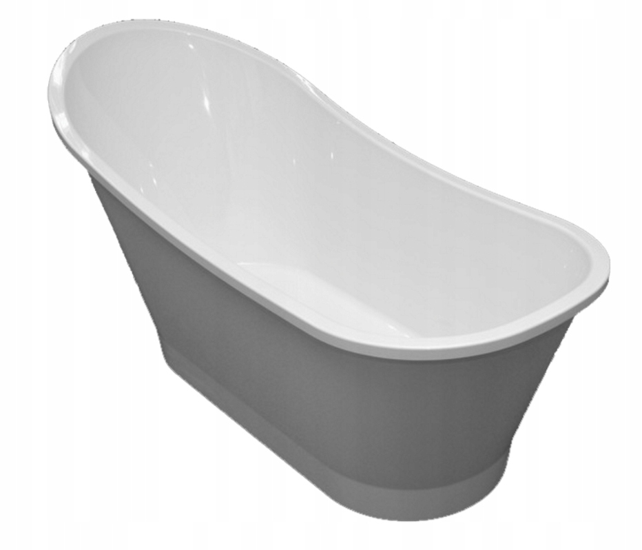 OMNIRES VENEZIA BATHTUB MARBLE + 160x73 BIELY LESK