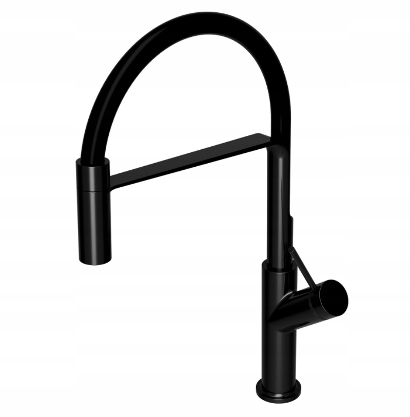 Kuchynská batéria - OMNIRES VITA SINK MIXER MAT ČIERNY