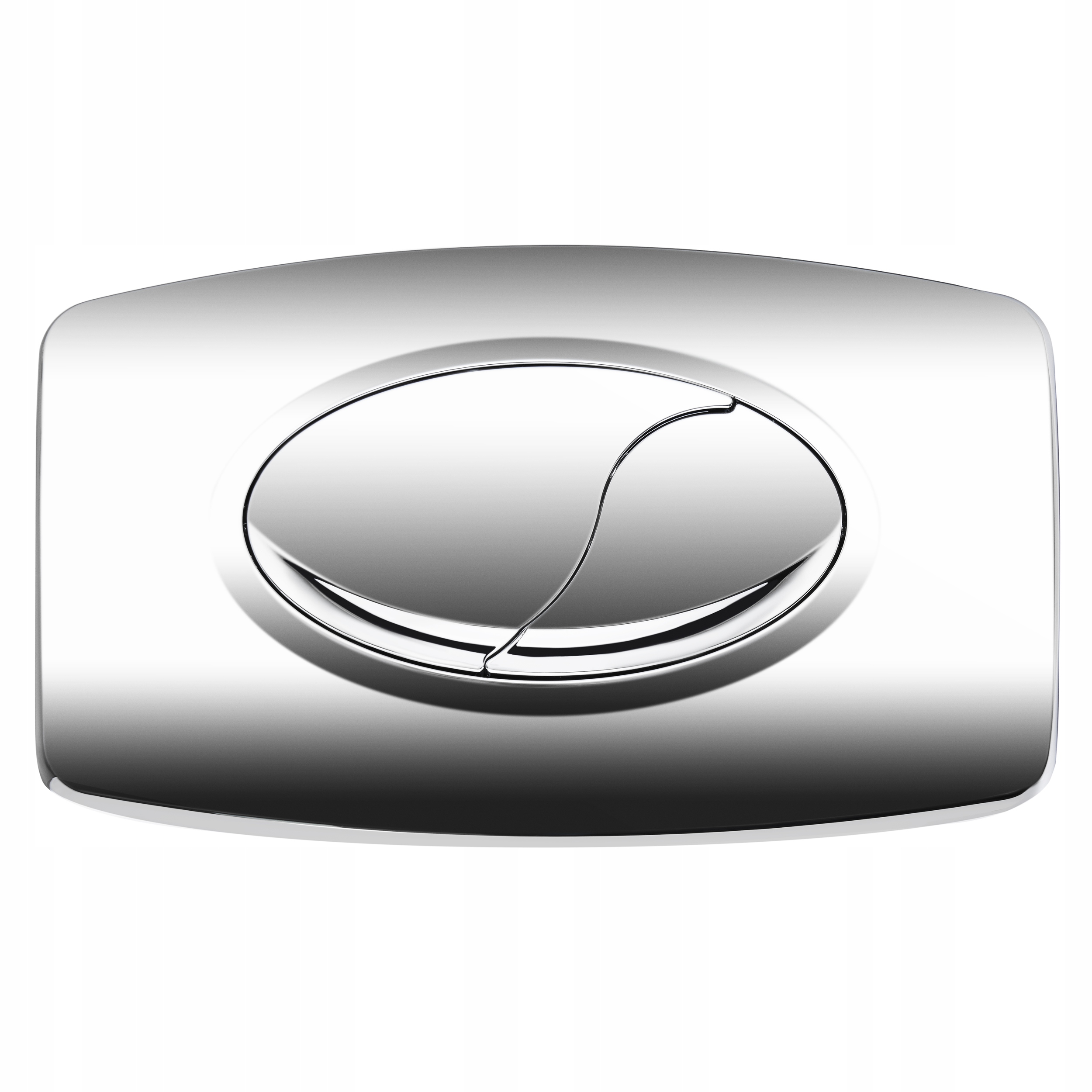 WC tlačidlo - ORIENTOVÁ DOSKA 3 / 6l CHROM - CIRCLE tlačidlo O635024