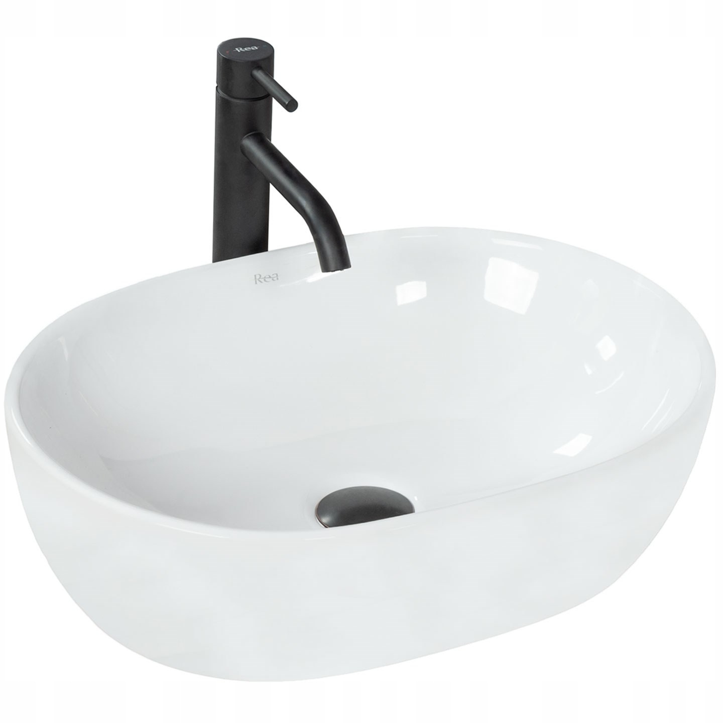 Umývadlo - OVÁLNE KERAMICKÉ UMÝVADLO AMELIA 48 CM