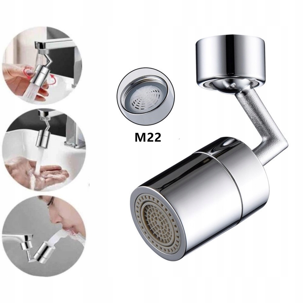 Kuchynská batéria - Otočný faucet, vodotesný faucet Bubbler