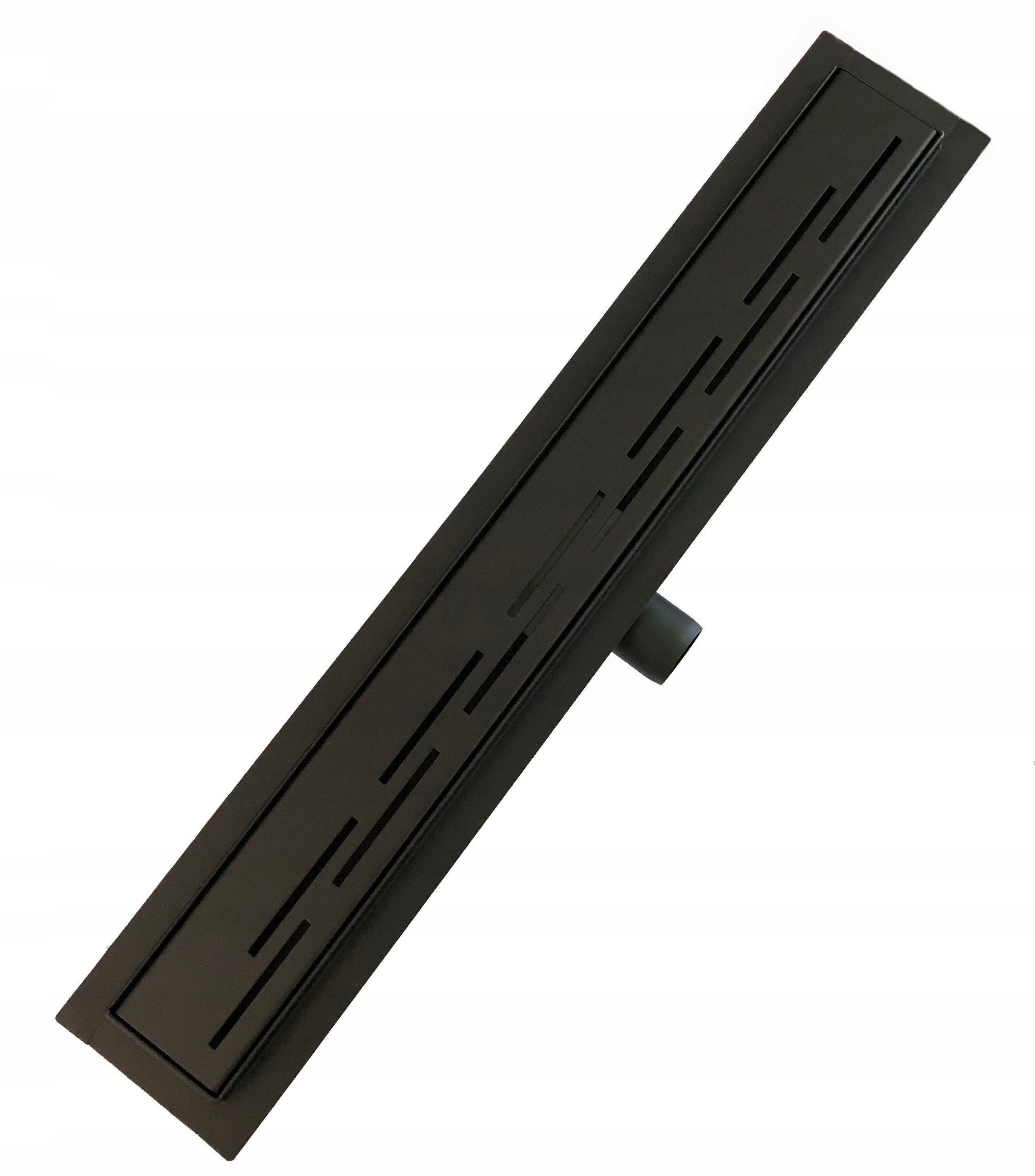 Sprchový kút - Odtok Lineárny odtok Nízky NEMO ČIERNY 110cm