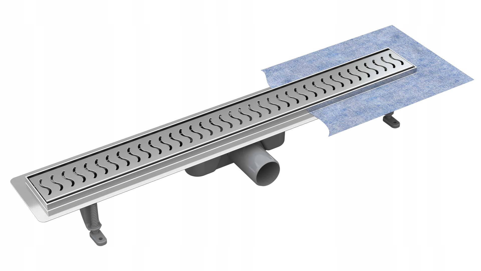 Sprchový žľab - ONDA lineárny odtok - záruka 25 rokov - 90 cm