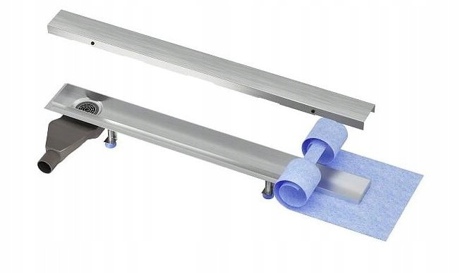 Sprchový žľab - Lineárny odtok PL OFFSET NÍZKY SIFÓN 60 CM