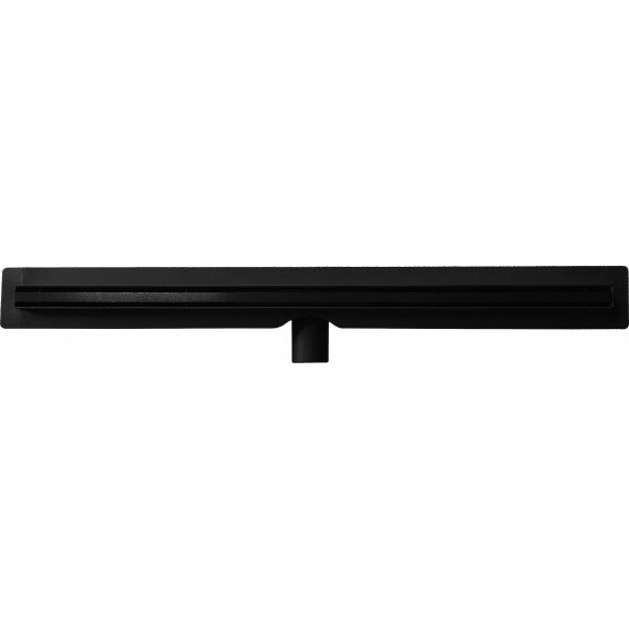 Sprchový žľab - Lineárny odtok Slim Extra 800 mm čierny
