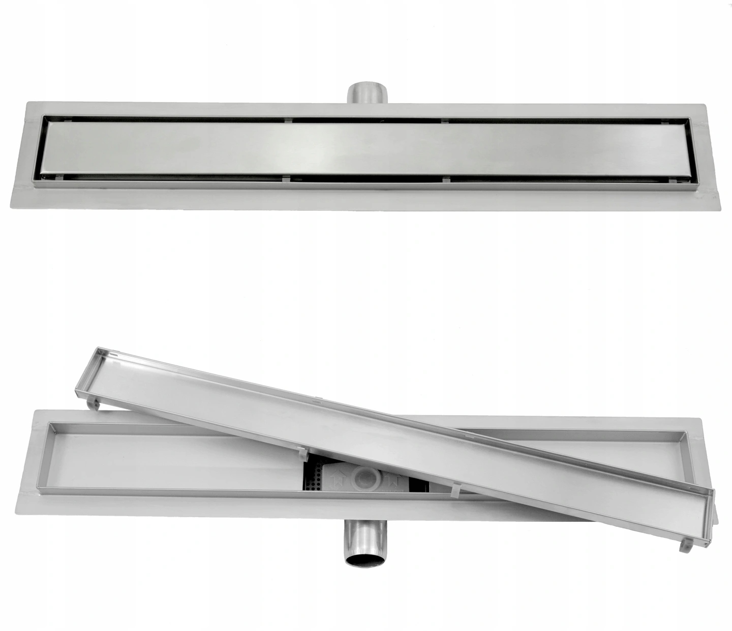 Sprchový žľab - Lineárny odtok pod dlaždicu 50 cm - obojstranný
