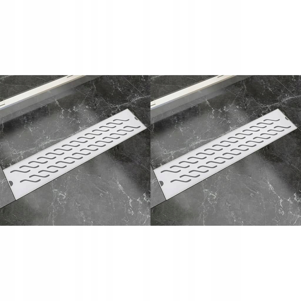 Sprchový žľab - Lineárny sprchový odtok, 2 ks 530x140 mm