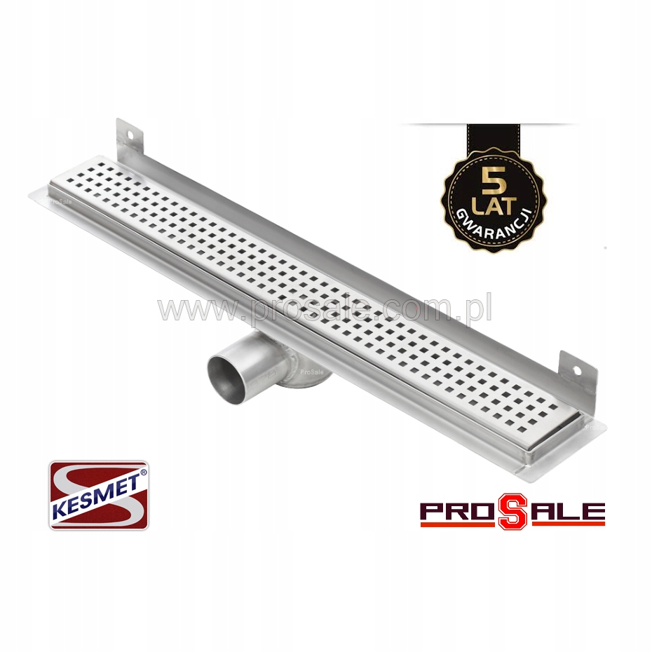 Sprchový žľab - Nástenný sprchový odtok L = 800 mm s krytom