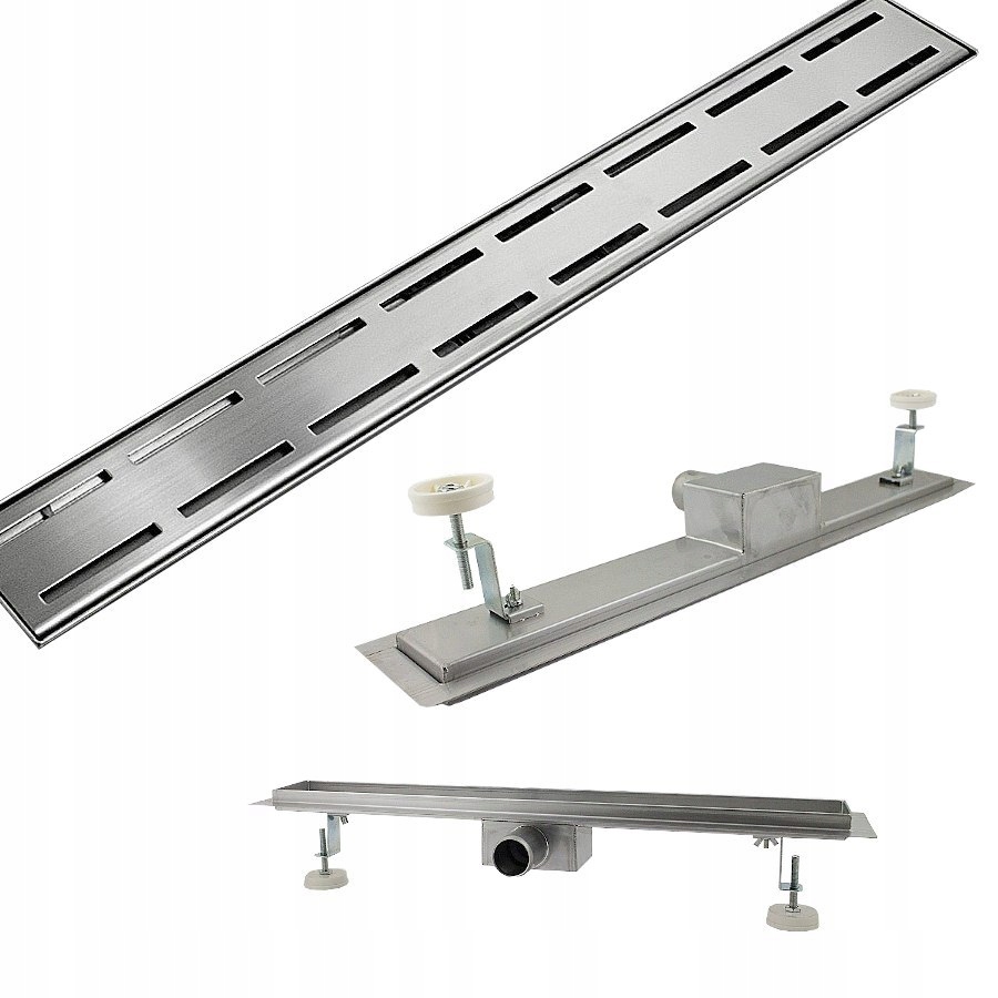 Sprchový žľab - Lineárny sprchový odtok so sifónom 90CM LINE