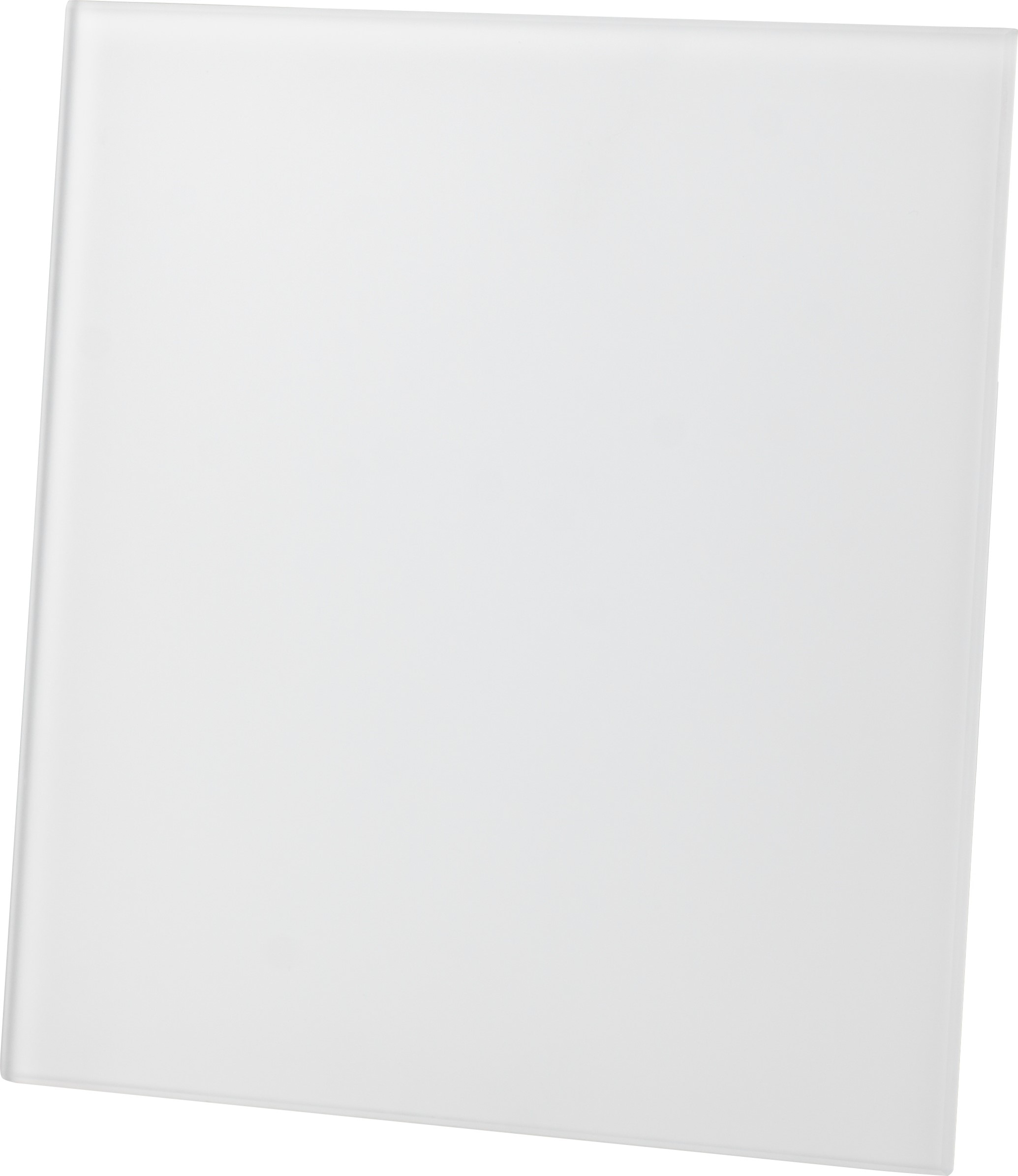 Kupelňový ventilátor - PANEL ventilátora AIRROXY GLASS biely mat