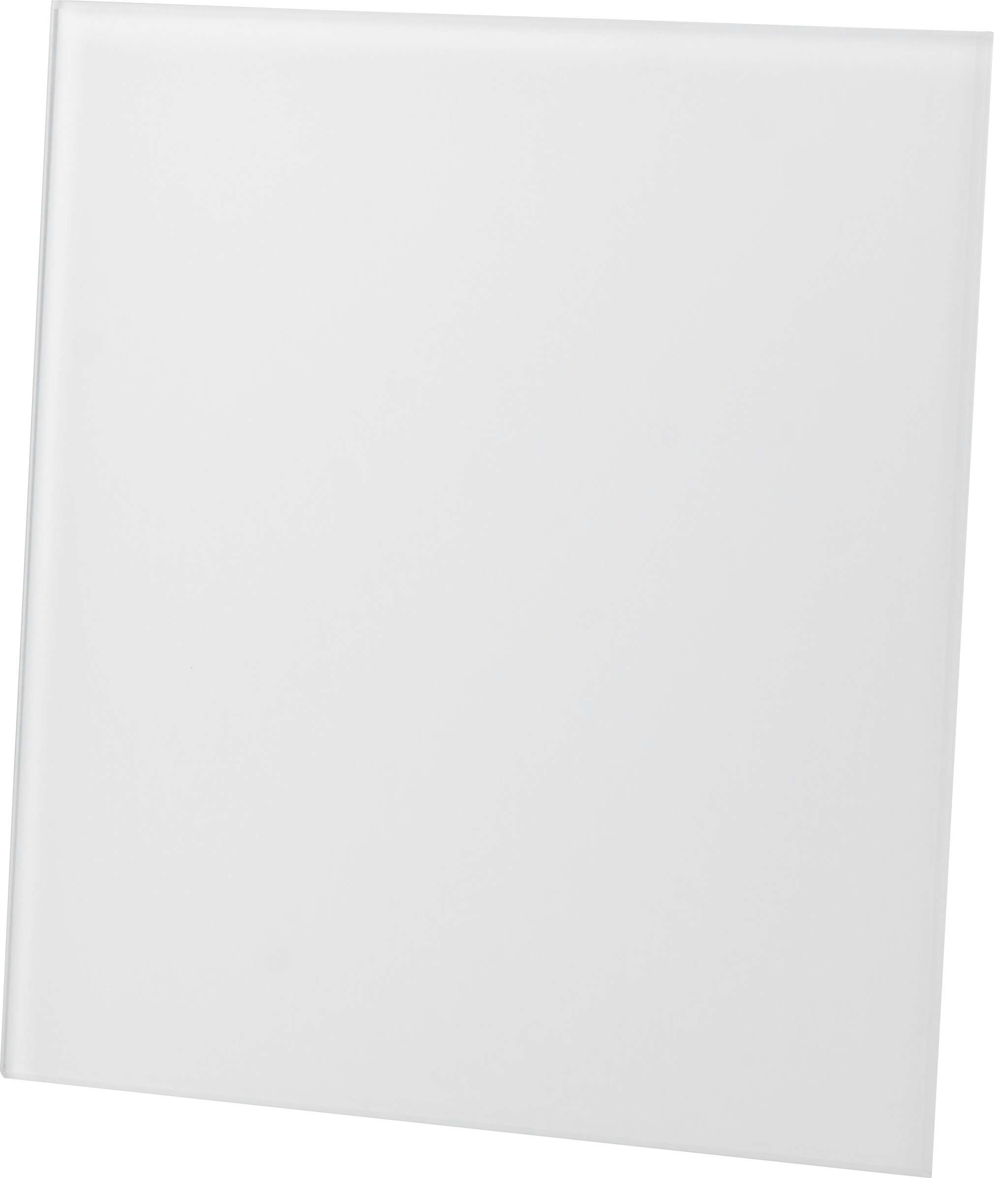 Kupelňový ventilátor - PANELOVÉ SKLO AIRROXY, biely lesk