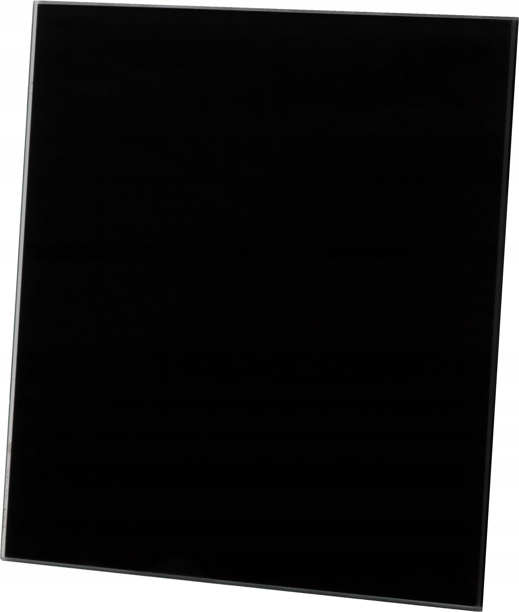 Kupelňový ventilátor - PANEL ventilátora AIRROXY GLASS čierny lesk