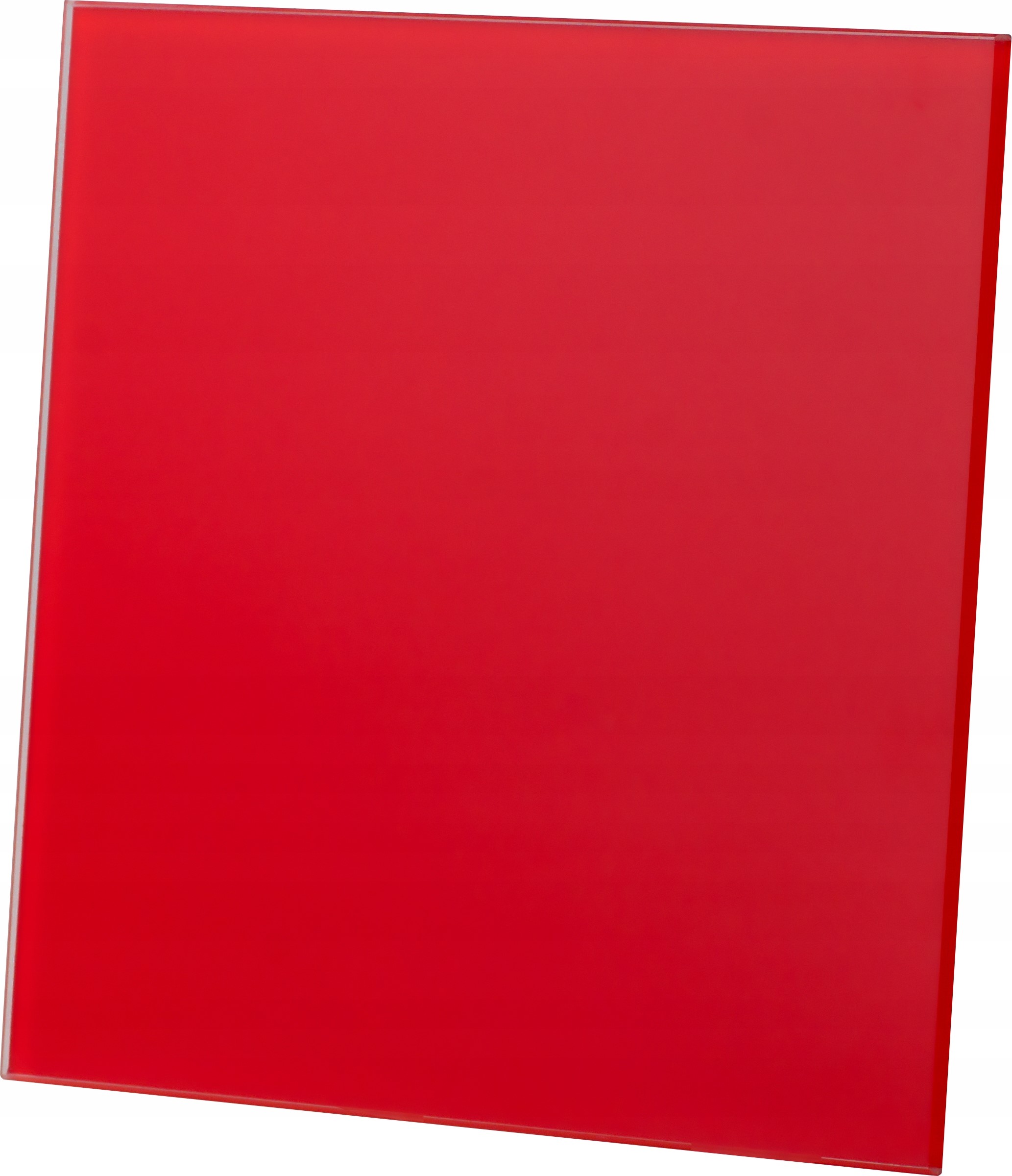 Kupelňový ventilátor - PANEL VENTILÁTORA AIRROXY GLASS červený