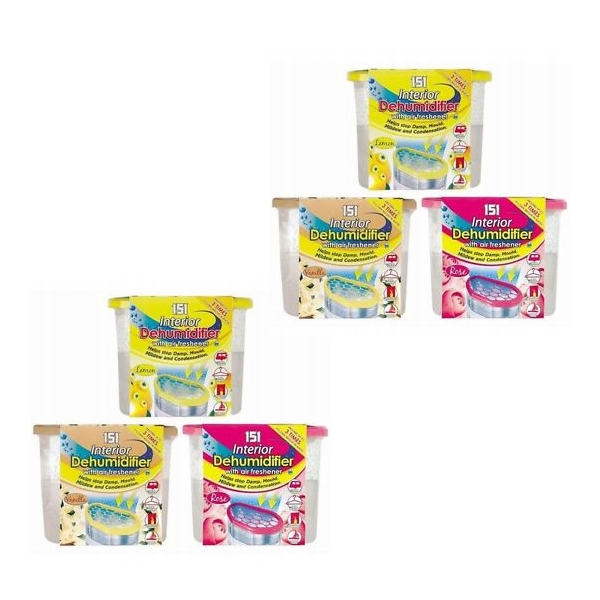 Odvlhčovač vzduchu - ABSORBER VLHKOSTI 151 ZMES VÔNOV 500 ML X 6