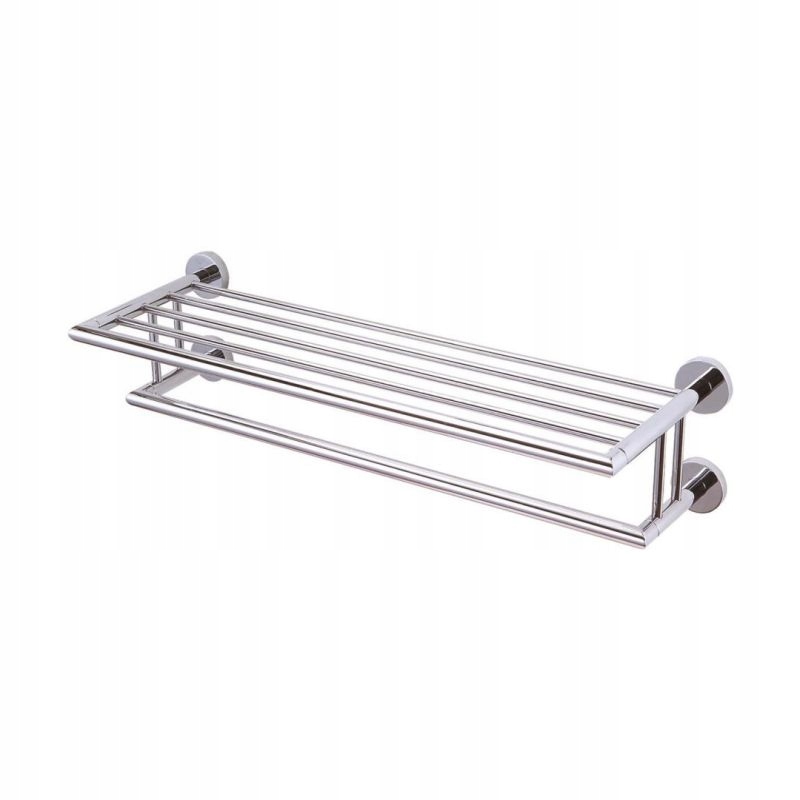 Polička do kúpelne - STELLA CLASSIC CHROME RACK s uterákom